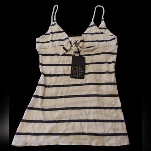 Chaser Womens Sailor Knot Nautical Tank Top NWT Size M